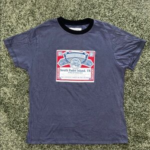 Vintage Celebrity “South Padre Island – King of Beaches” Tee – Size Small